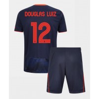 Stroje piłkarskie Nottingham Forest Douglas Luiz #12 Koszulka Trzeciej dla dzieci 2025-26 Krótki Rękaw (+ szorty)